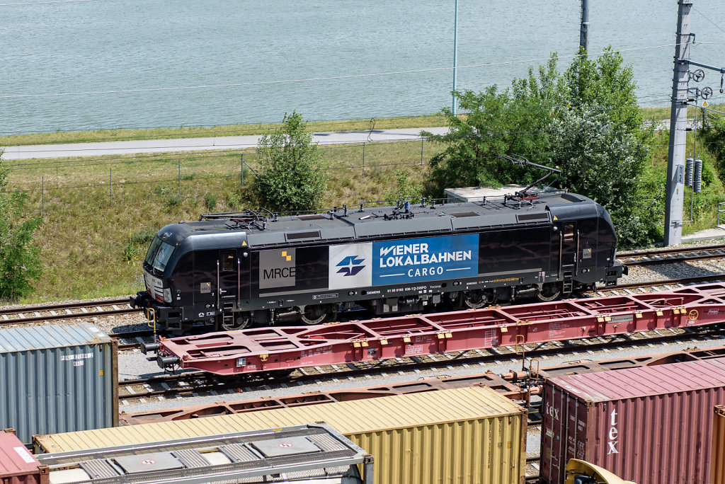 Lokomotive der WLB Cargo