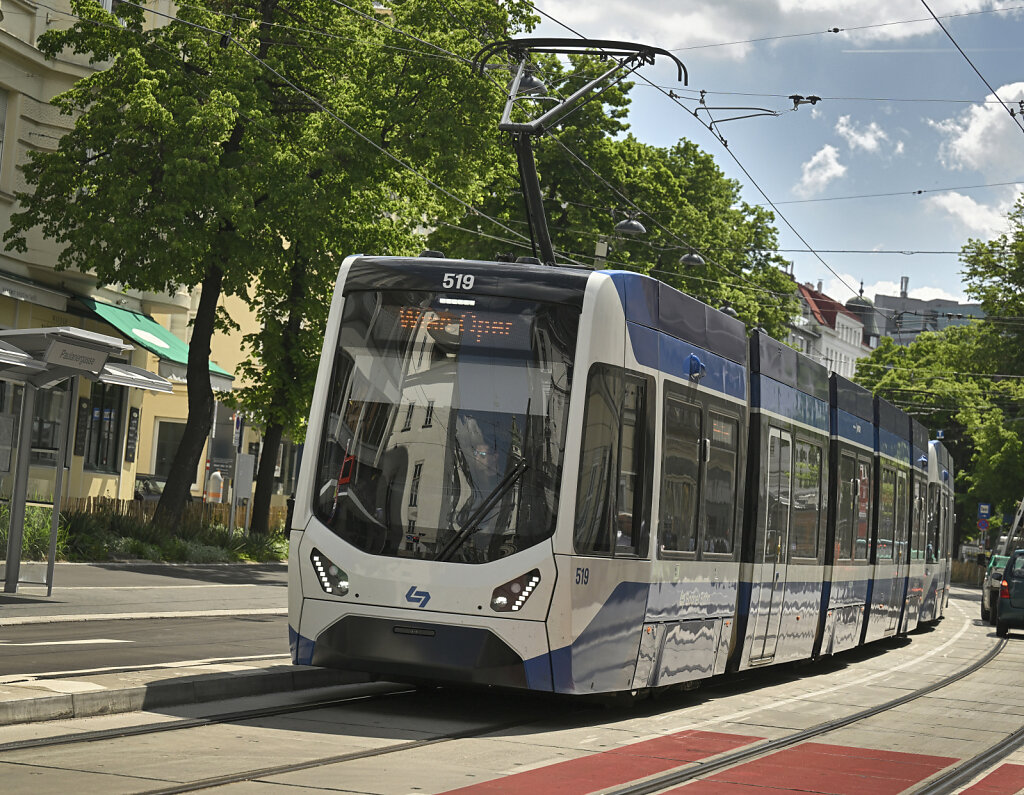 WLB in der neu gestalteten Wiedner Hauptstraße